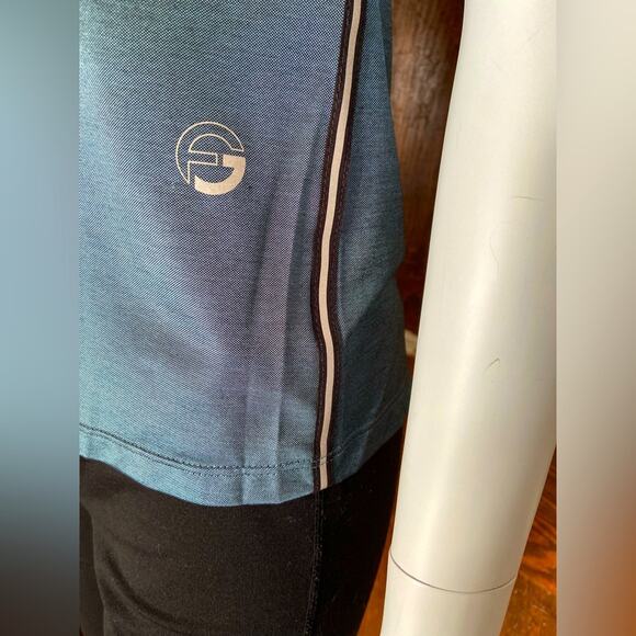 FORAY GOLF Blue V-Neck Polo Tank Womens sz XS (NWT) - Picture 6 of 11